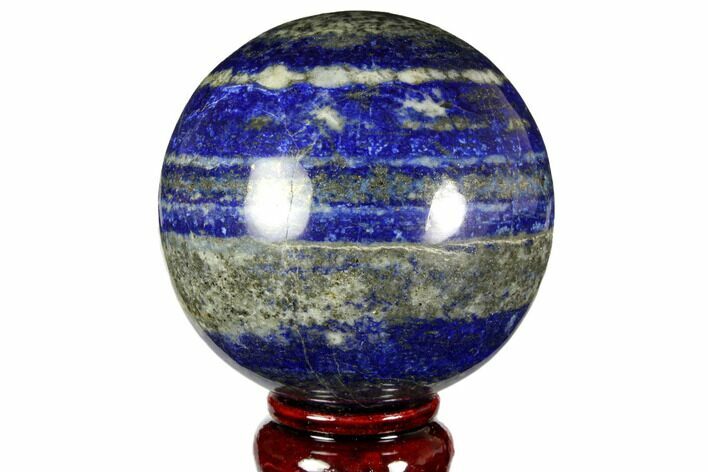 Polished Lapis Lazuli Sphere - Pakistan #149367